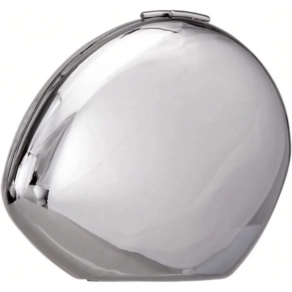 Women's Silver Metal Design Small Unique Elegant Stylish Acrylic Party Clucth